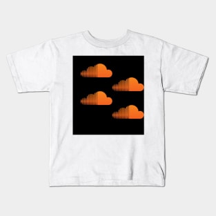 orange clouds Kids T-Shirt